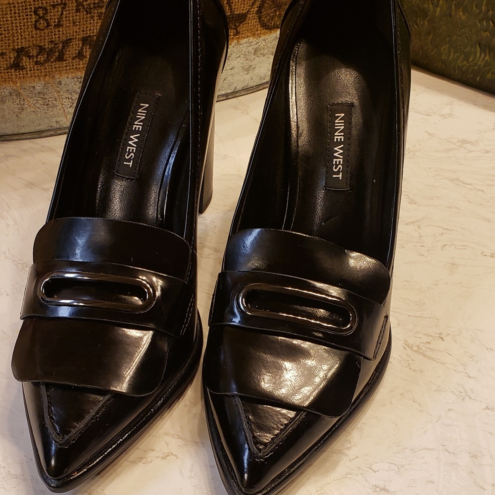 Cute Nine West Loafer with Heel